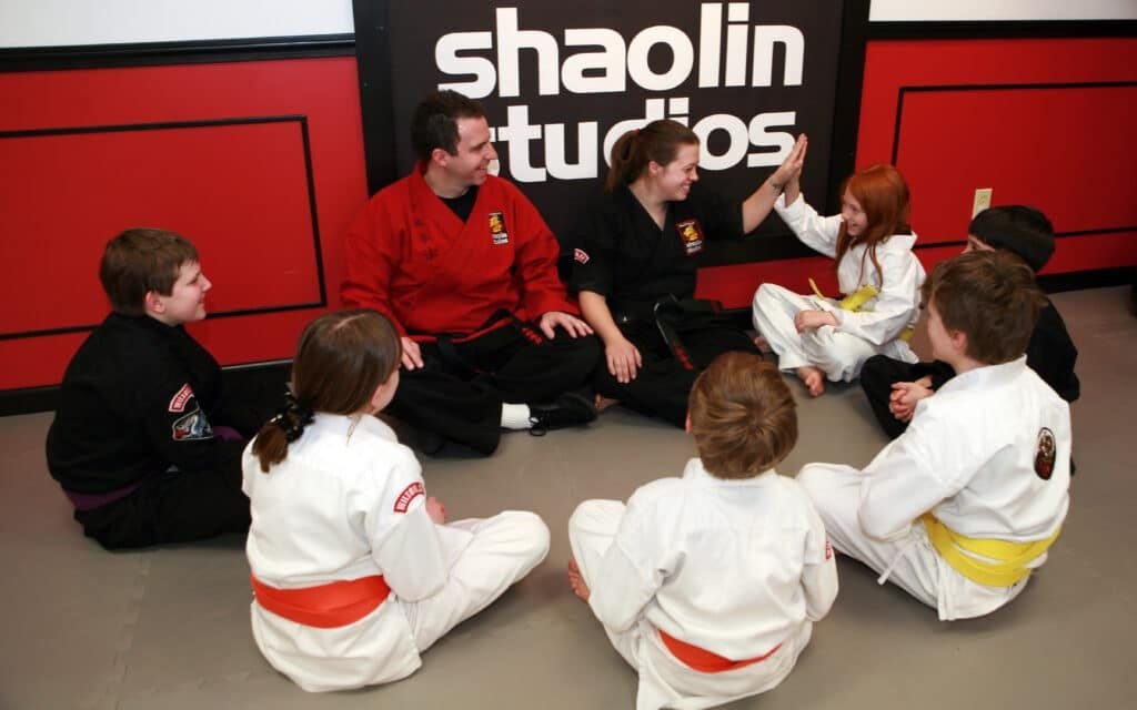 Students participating in after school program.